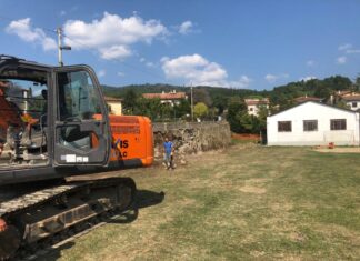 Sansepolcro: Via Nomi, iniziati i lavori per la messa in sicurezza di auto e pedoni