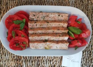 Mattonella di pollo al pomodoro e basilico