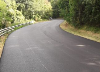 Cronoscalata “Lo Spino”, asfaltata la parte più bisognosa del tracciato