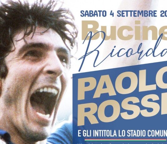 Bucine ricorda Paolo Rossi e gli intitola lo stadio comunale