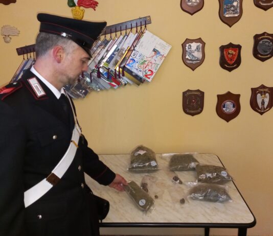 Sansepolcro: sequestrata oltre un chilo di droga, arrestano un ventenne