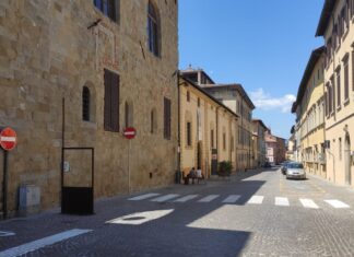 Via dei Musei di Sansepolcro: nuovo arredo urbano nel centro città