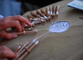 Il merletto di Sansepolcro a Venezia in occasione della Biennale