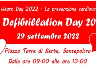 Sansepolcro: il secondo Defibrillation Day giovedì 29 settembre