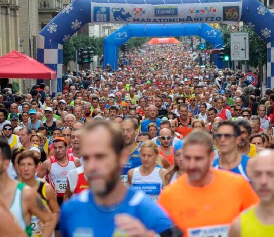 Domenica è il gran giorno della Maratonina città di Arezzo giunta alla 23esima edizione