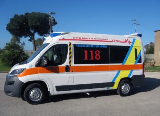 Incidente in moto, trasportato alle Scotte di Siena