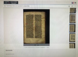 Online il patrimonio antico digitalizzato della biblioteca