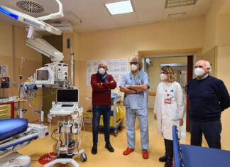 Nuove dotazioni per la stanza rossa dell’emergenza dell’ospedale San Donato