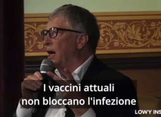 Bill Gates: “i vaccini Covid-19 non bloccano l’infezione” – VIDEO