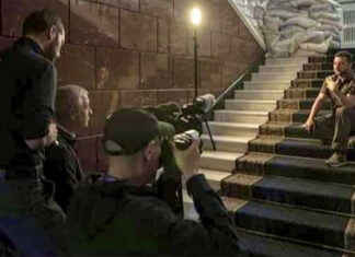 Volodymyr Zelensky ospite in videocollegamento nella serata finale di Sanremo