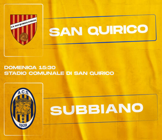 San Quirico vs Subbiano: 1 – 1