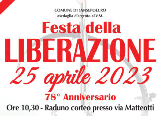 25 aprile, le celebrazioni a Sansepolcro