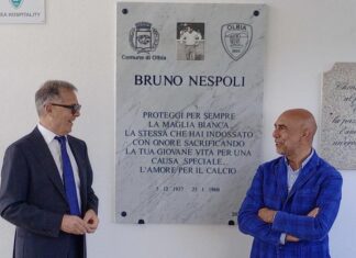 Olbia rende omaggio al biturgese Bruno Nespoli