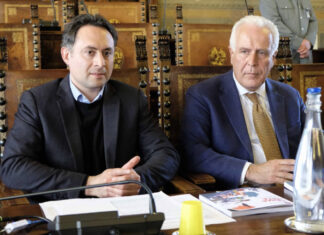 Il Presidente Giani ad Arezzo: “Per la ripresa serve il lavoro di squadra”