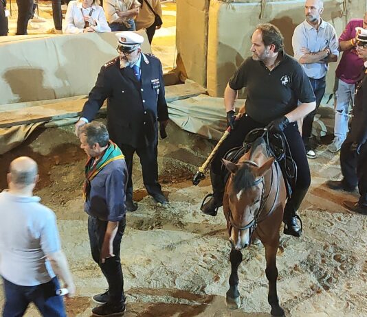 Vannozzi cade da cavallo dopo il V di Bruni: annullata la Prova Generale della 143esima Giostra del Saracino