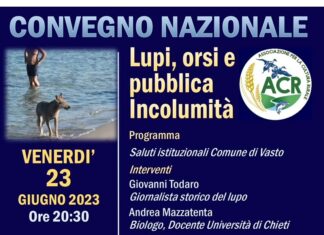 Convegno nazionale “Lupi, orsi e pubblica incolumità”