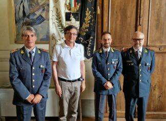 Il Colonnello Lovito lascia la provincia di Arezzo: il saluto al sindaco Innocenti