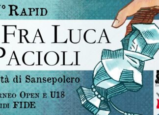 Domenica 8 ottobre a Sansepolcro la seconda edizione del torneo di scacchi Fra Luca Pacioli
