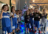 Duecento bambini e bambine della Sba sul parquet per la Festa di Natale