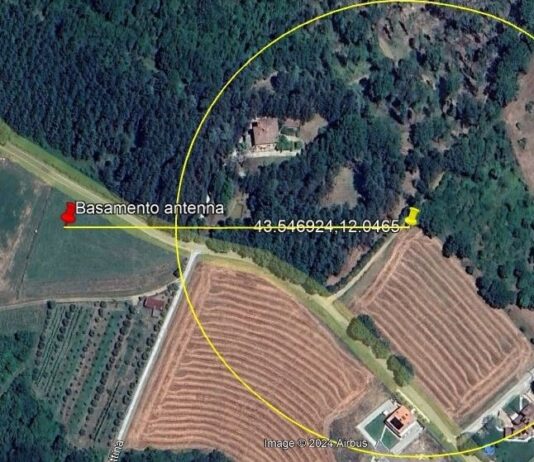 Il Comitato No Antenna di Anghiari: “Chi protegge il nostro territorio?”