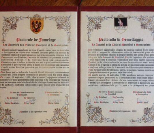 Il Comune di Sansepolcro festeggia i 90 anni del Cavalier Vittorio Perla