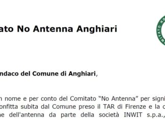 Il Comitato No Antenna di Anghiari ha diffidato il sindaco Alessandro Polcri
