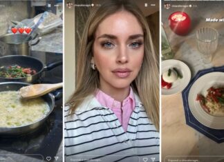 Chiara Ferragni si dà alla cucina. E si prepara un risotto “con amore”
