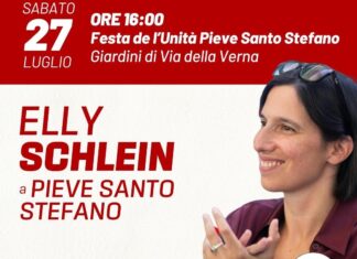 Elly Schlein parteciperà alla Festa dell’Unità di Pieve Santo Stefano