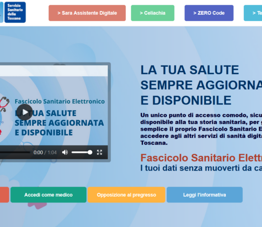 Fascicolo sanitario elettronico, in Toscana 23 i servizi offerti