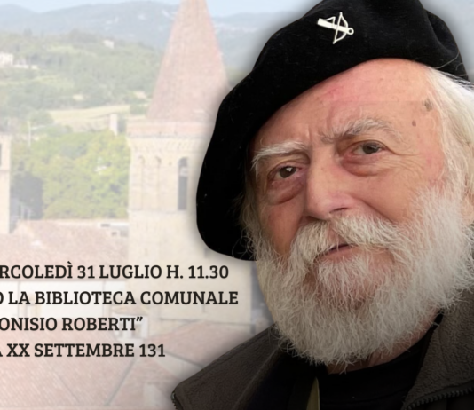 Una sala della Biblioteca comunale di Sansepolcro intitolata a Fausto Braganti