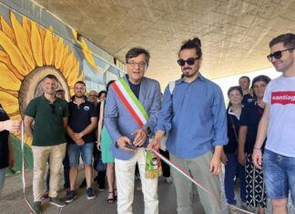 Inaugurati i Murales nel Sottopasso della E45 nella frazione Trebbio | FOTO