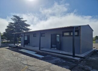 L’antistadio puo’ adesso avvalersi di nuovissimi spogliatoi