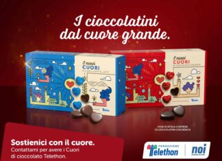 Sansepolcro aderisce alla Campagna di Natale Telethon 2024: arrivano i Cuori di Cioccolato in piazza il 14 e 21 dicembre