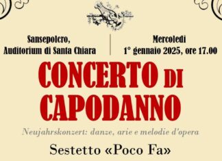 Per il concerto di Capodanno si esibisce il “Sestetto Poco Fa” all’Auditorium Santa Chiara
