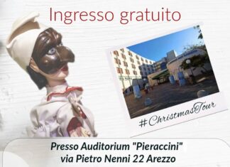Il Circolo Culturale Corridoni porta l’arte dei burattini ai bambini ricoverati all’Ospedale San Donato di Arezzo
