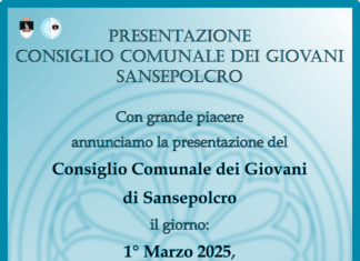 Sansepolcro: presentazione del Consiglio Comunale dei giovani