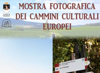 Sansepolcro, mostra sui cammini nel chiostro del Duomo