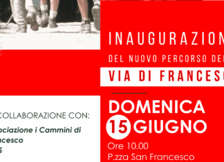 Sansepolcro inaugura il nuovo tratto della Via di Francesco