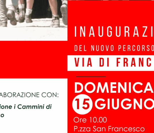Sansepolcro inaugura il nuovo tratto della Via di Francesco