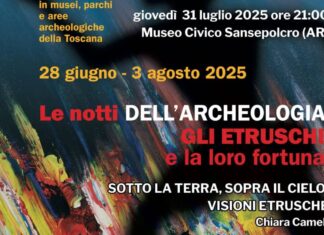 Sansepolcro: “Le Notti dell’Archeologia 2025” dedicata agli Etruschi