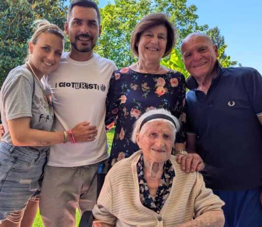 Sansepolcro festeggia i 108 anni della signora Vittoria Donati Sarti
