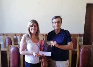 Sansepolcro, Innocenti riceve una delegazione del comune di Malnate