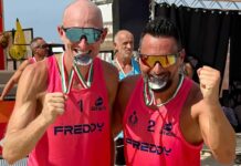 Il biturgense Alberto Acquisti è vicecampione d’Italia di beach volley