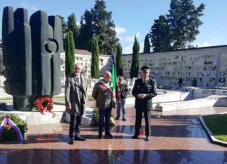 Cerimonia stamattina al Sacrario dei caduti sloveni