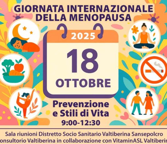 Sansepolcro, sabato mattina un incontro per parlare di menopausa