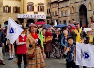 Il Cai di Sansepolcro ad Anghiari per la ciclostorica L’Intrepida