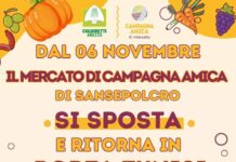 Sansepolcro: spostamento del Mercato di Campagna Amica