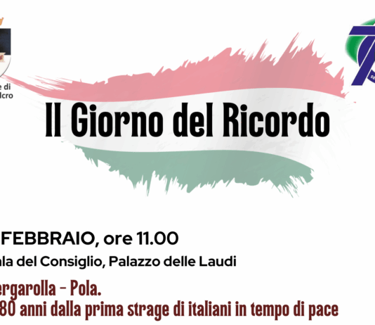 Due appuntamenti a Sansepolcro in memoria delle vittime delle foibe