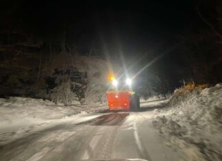 Nevicate in Valtiberina: viabilità sotto controllo, squadre operative