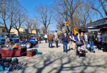 Ultimi preparativi per le Fiere di Mezzaquaresima